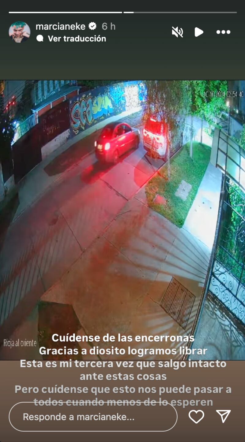 Historia de Marcianeke | Fuente: Instagram
