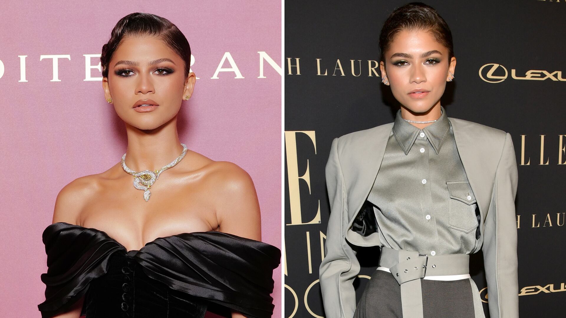 Zendaya llegó un gran look de John Galliano para brillar en la Met Gala.