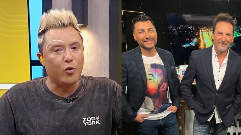 Sergio Rojas, Andrés Caniulef y Daniel Fuenzalida | Fuente: Que te lo digo e Instagram @exhuevo