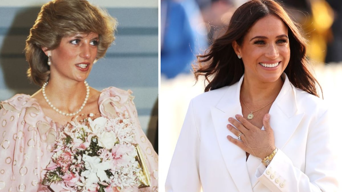 Meghan Markle y Lady Di hija