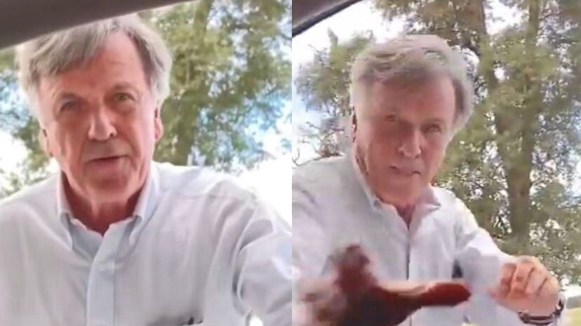 “Te pego conche…”: Empresario Cristian Pérez de Arce golpeó y amenazó a médico en Río Bueno por transitar en camino privado