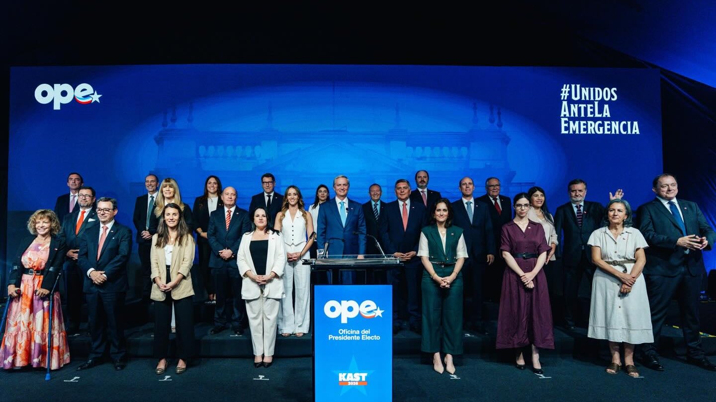 José Antonio Kast presentó este martes a sus 24 ministros