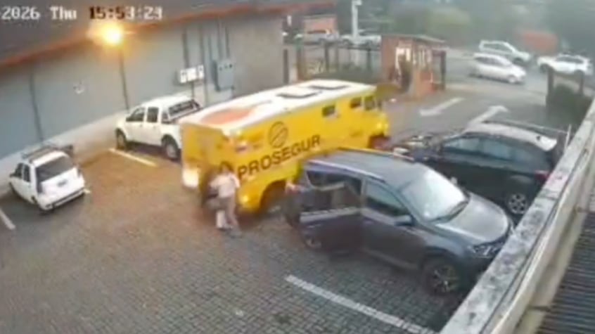 Atropello por camión de Prosegur