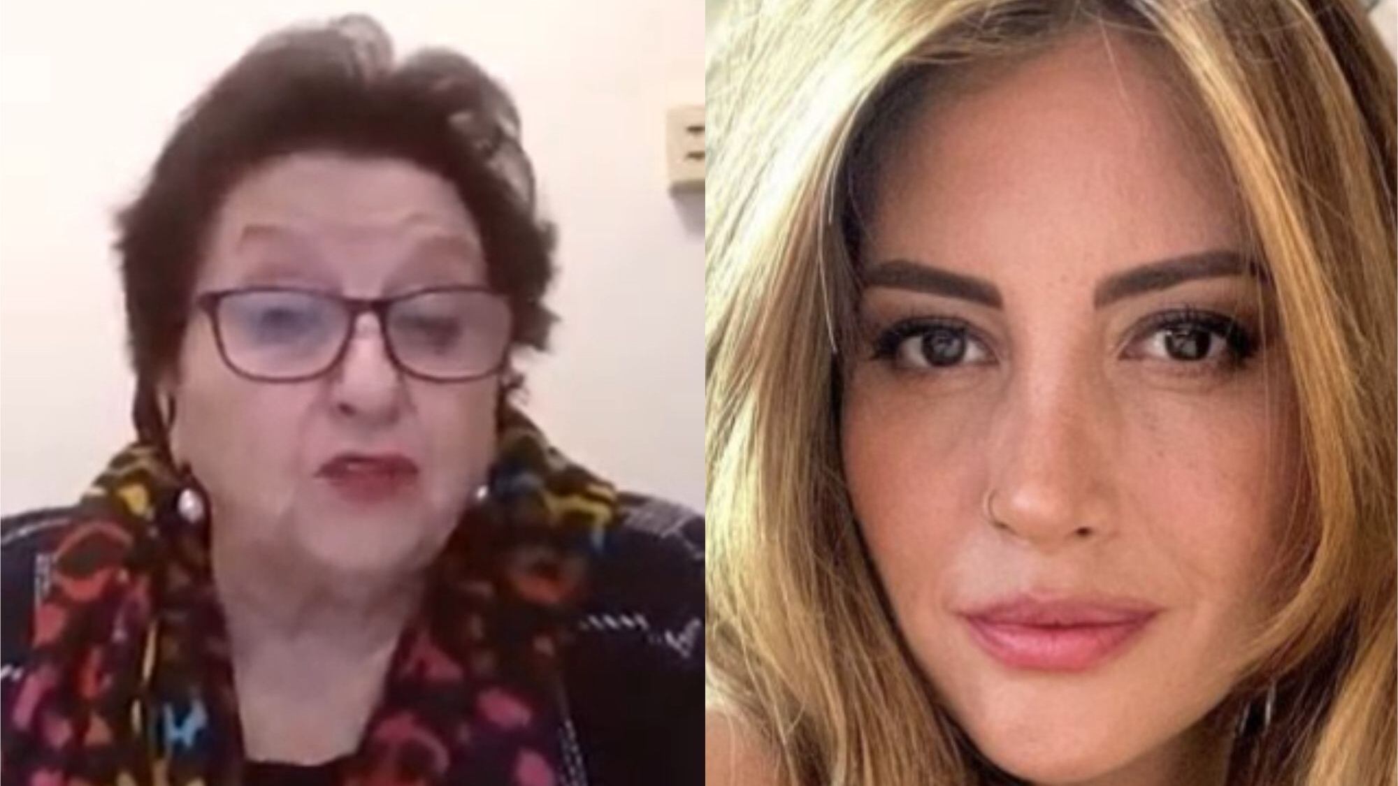 Karen Bejarano y María Luisa Cordero | Captura