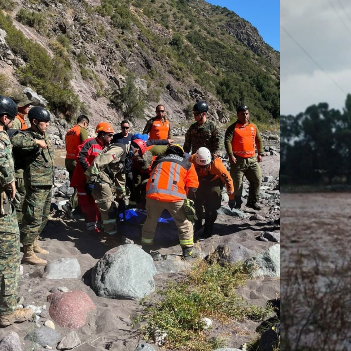 Tres fallecidos en volcamiento del río Tinguiririca Tres fallecidos en volcamiento del río Tinguiririca