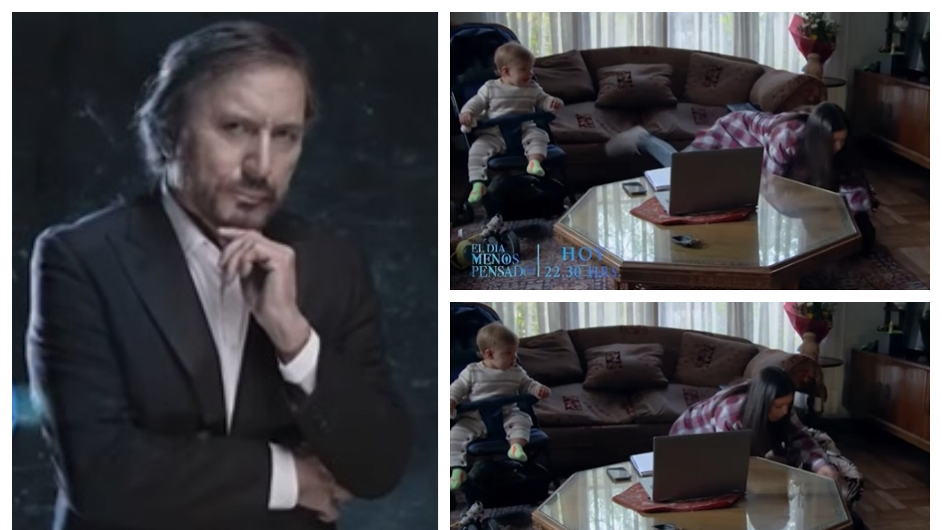 El nieto de Carlos Pinto tendrá una breve aparición en el episodio de esta noche de "El día menos pensado", de TVN.