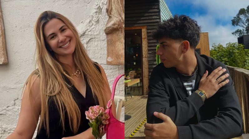 Laura Prieto y Bastián “Bimza” Muñoz | Fuente: Instagram @lauraprietov @b1mza