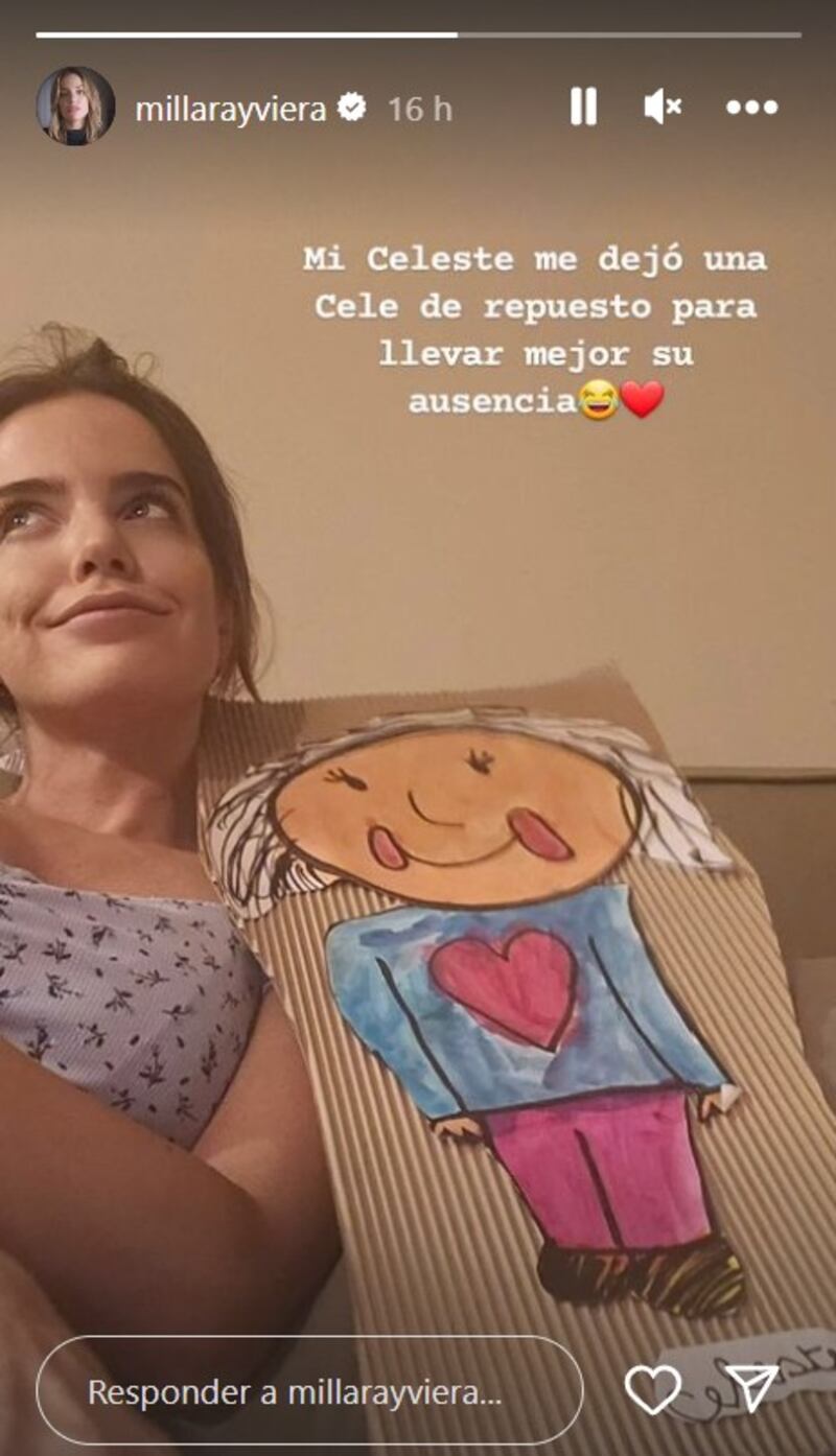 Historia de Instagram Millaray Viera