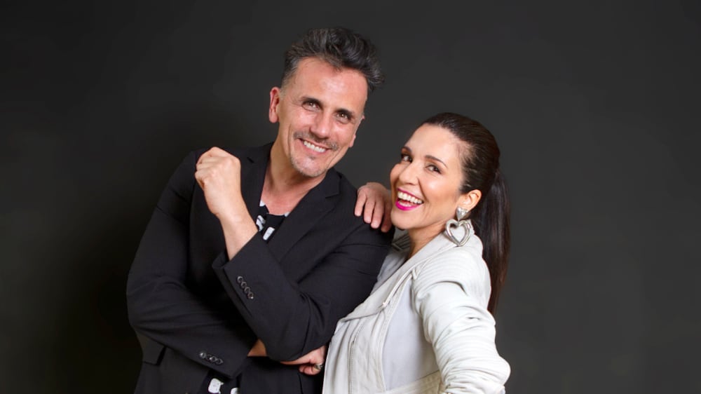 Sergio Lagos y Karla Constant de Tierra Brava | Gentileza: Canal 13