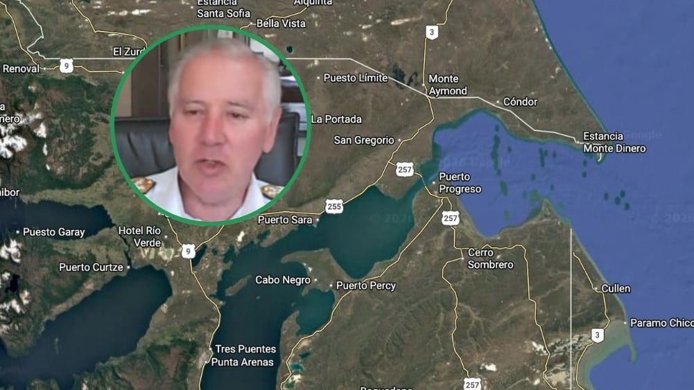 El contralmirante argentino aseguró que la "boca" del Estrecho de Magallanes es de su país