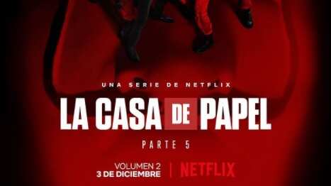 El volumen 2 de ‘La Casa de Papel’ llegará a Netflix el próximo 3 de diciembre y tal como lo dicen los creadores el mayor atraco del mundo llega a su fin.