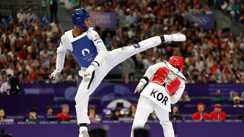 “Que robo más grande”: Así fue la polémica pelea en Taekwondo que dejó fuera a Joaquín Churchill de París 2024