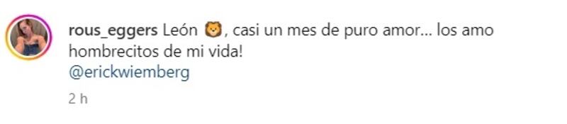 La pareja anunció esta tarde en sus redes sociales el nacimiento de su bebé.