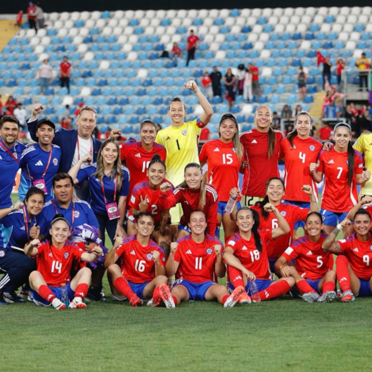 La Roja femenina mantiene posición en Clasificatorias Mundial 2027 La Roja femenina mantiene posición en Clasificatorias Mundial 2027