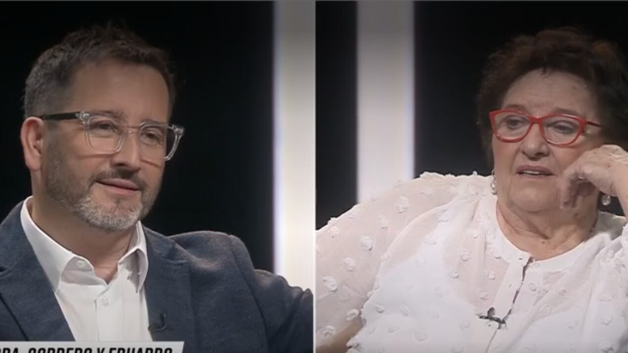 Eduardo Fuentes y Doctora Cordero - Fuente: TVN