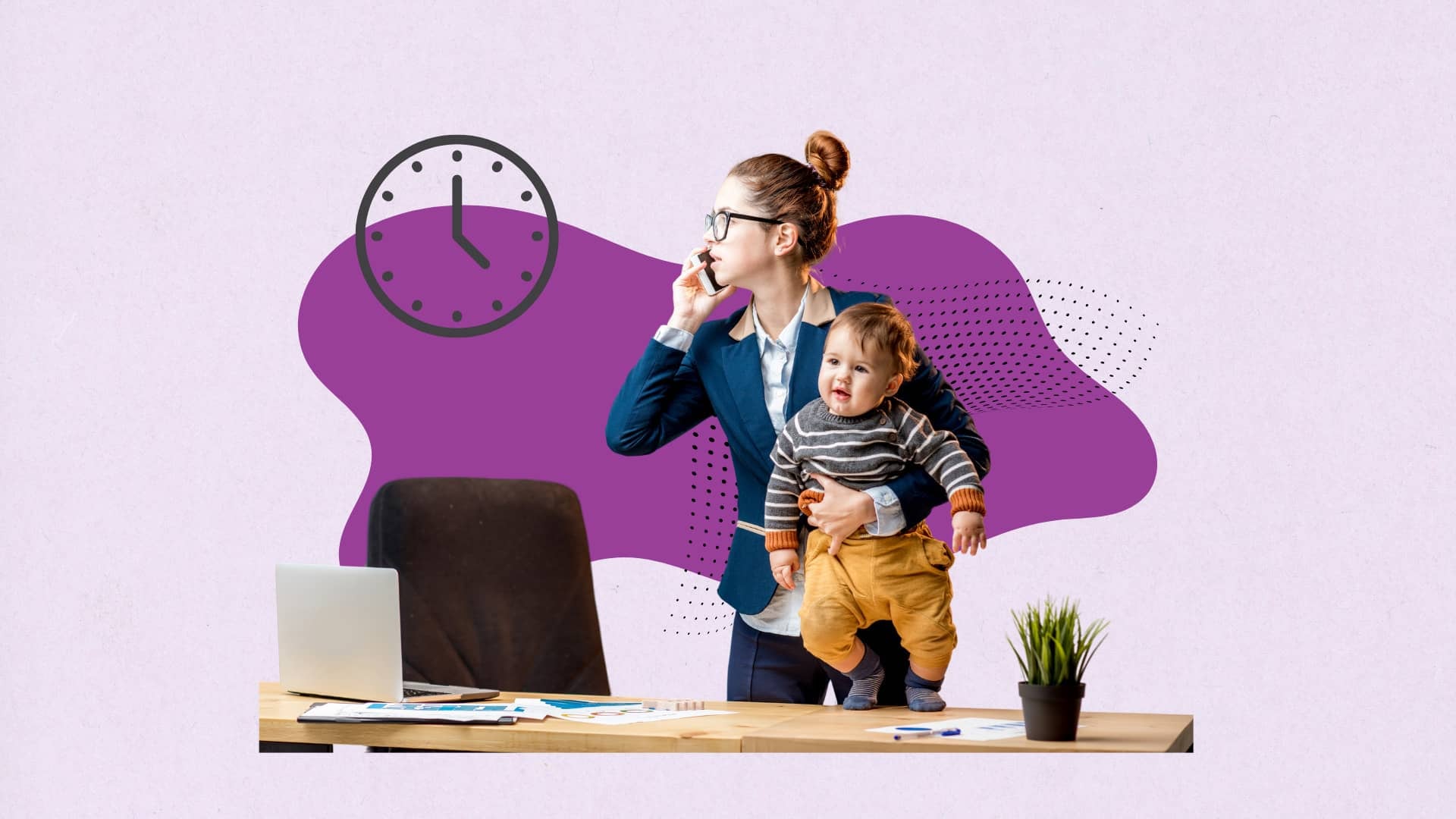Cómo compatibilizar trabajo y maternidad