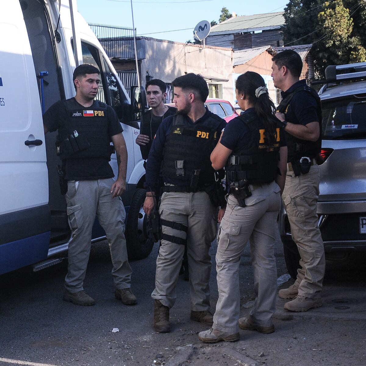 Extranjeros detenidos por secuestro en Conchalí Extranjeros detenidos por secuestro en Conchalí