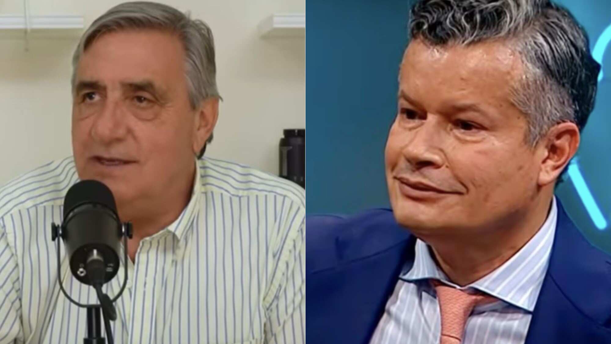 Kike Morandé y Felipe Bianchi