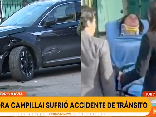 Senadora Fabiola Campillai es trasladada a centro asistencial tras accidente de tránsito en Cerro Navia