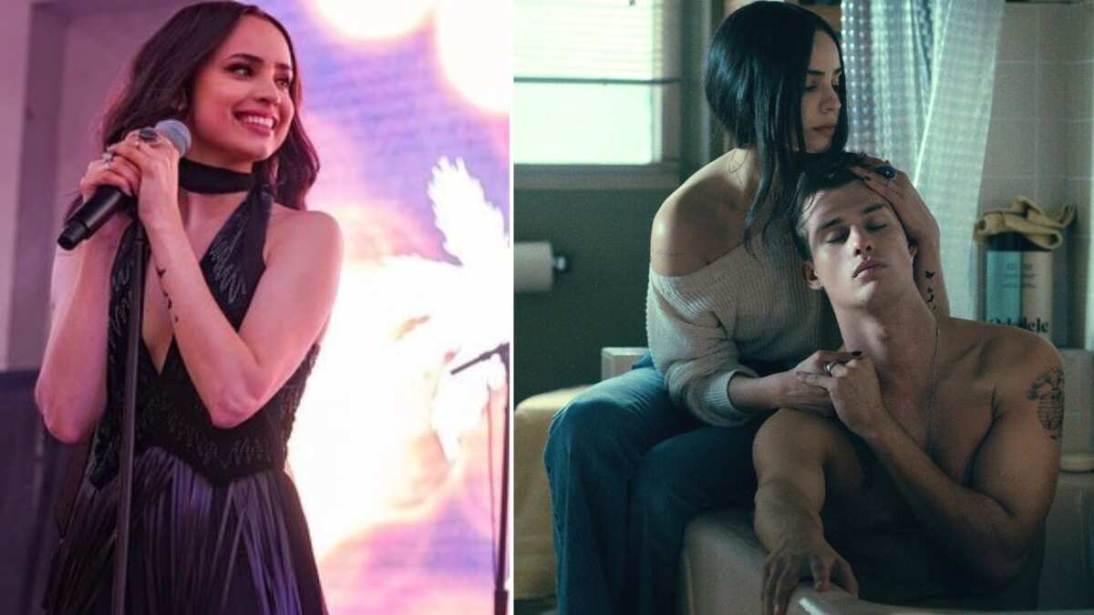 Sofia Carson y el compositor Justin Tranter compusieron los temas originales de 'Corazones malheridos' |