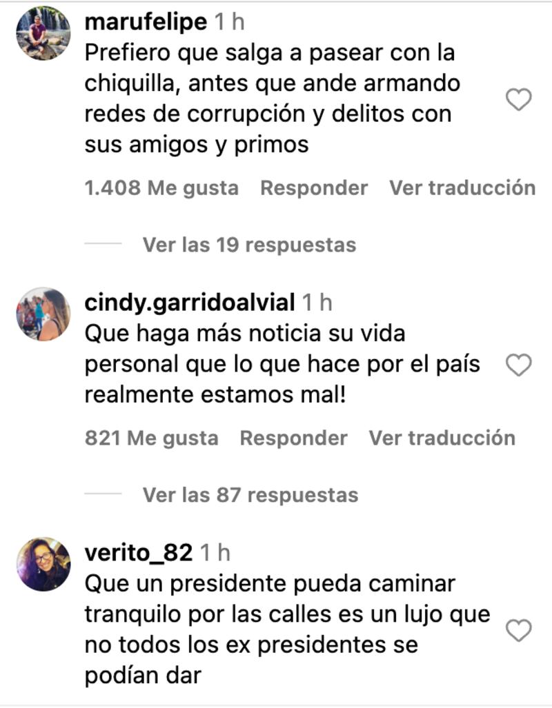 Comentarios video del Presidente Boric | Captura: Instagram de Prensa Chilena