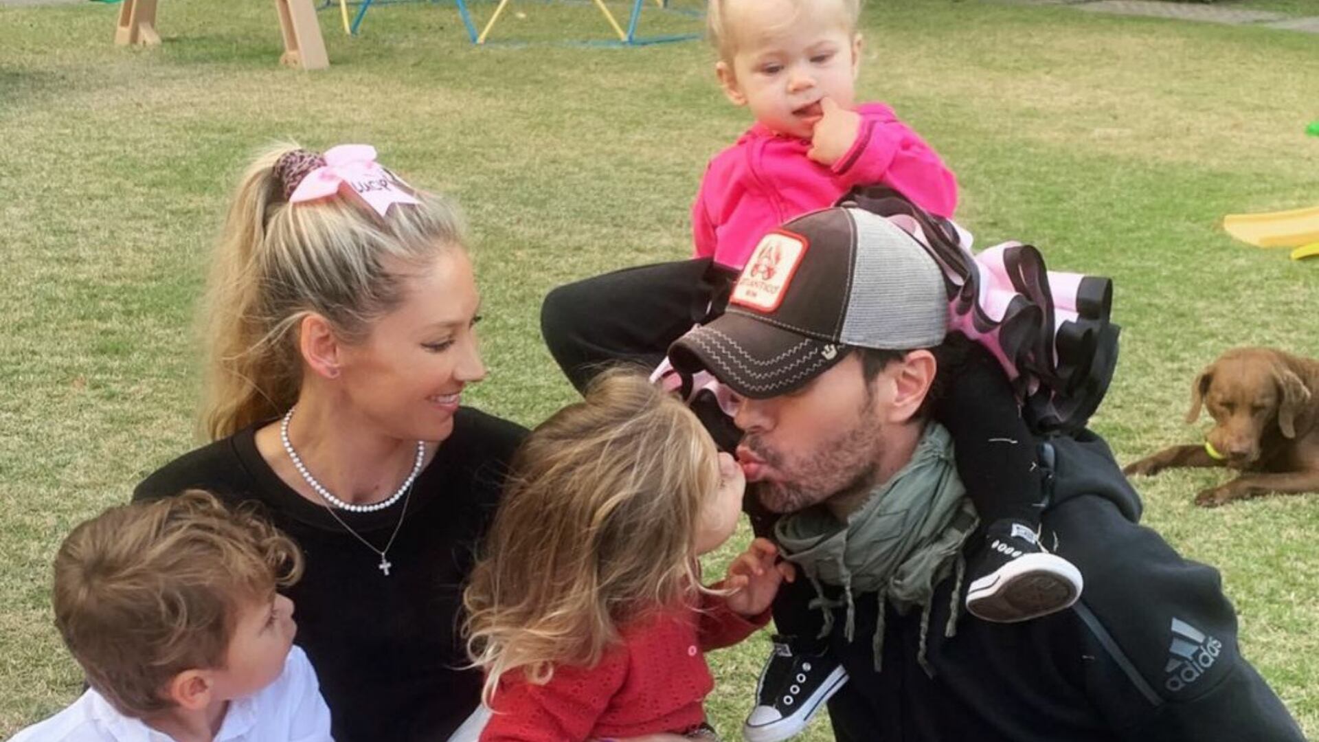 En fotos, el amor de Enrique Iglesias y Anna Kournikova