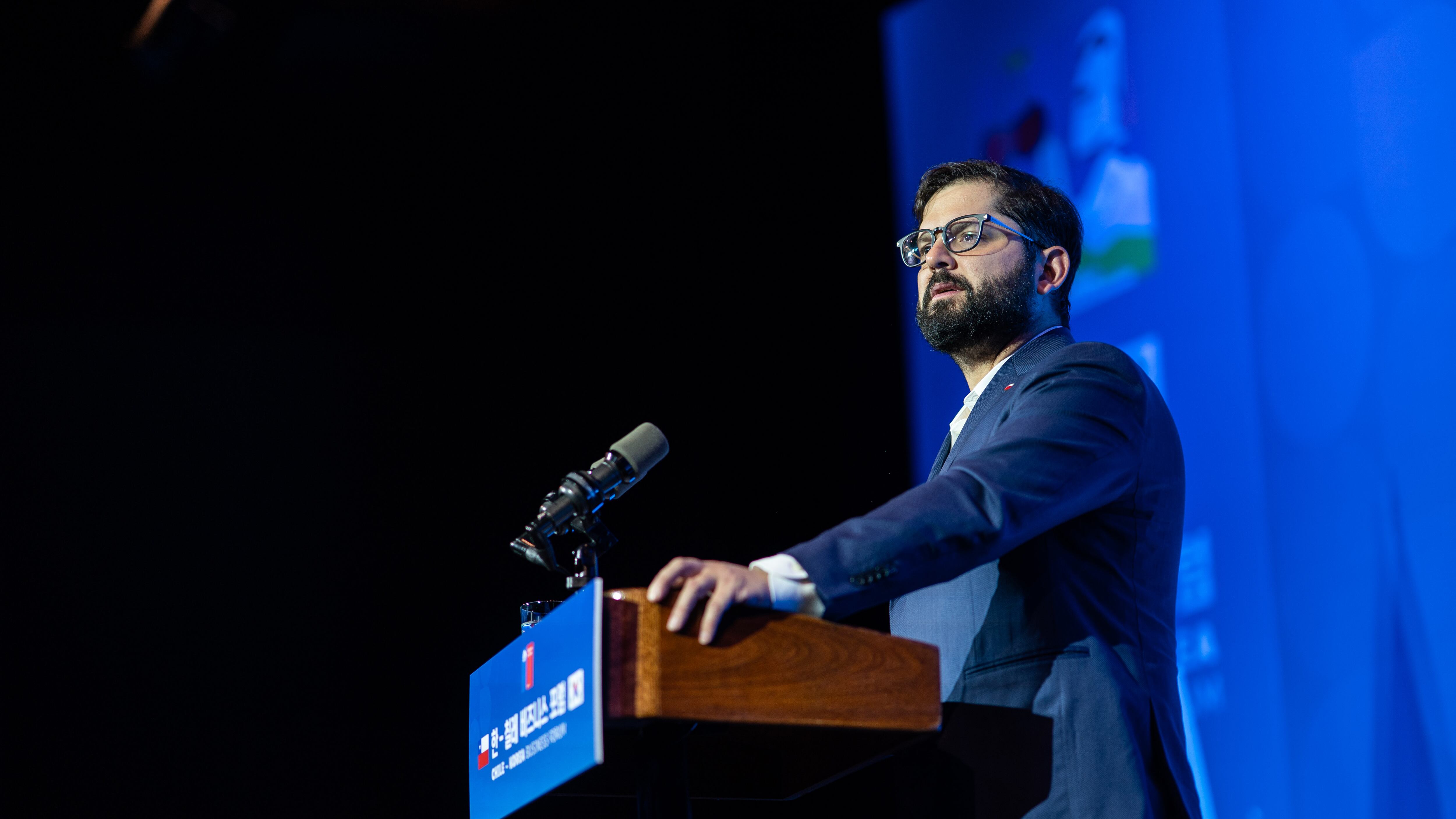 El Presidente Gabriel Boric está en Corea