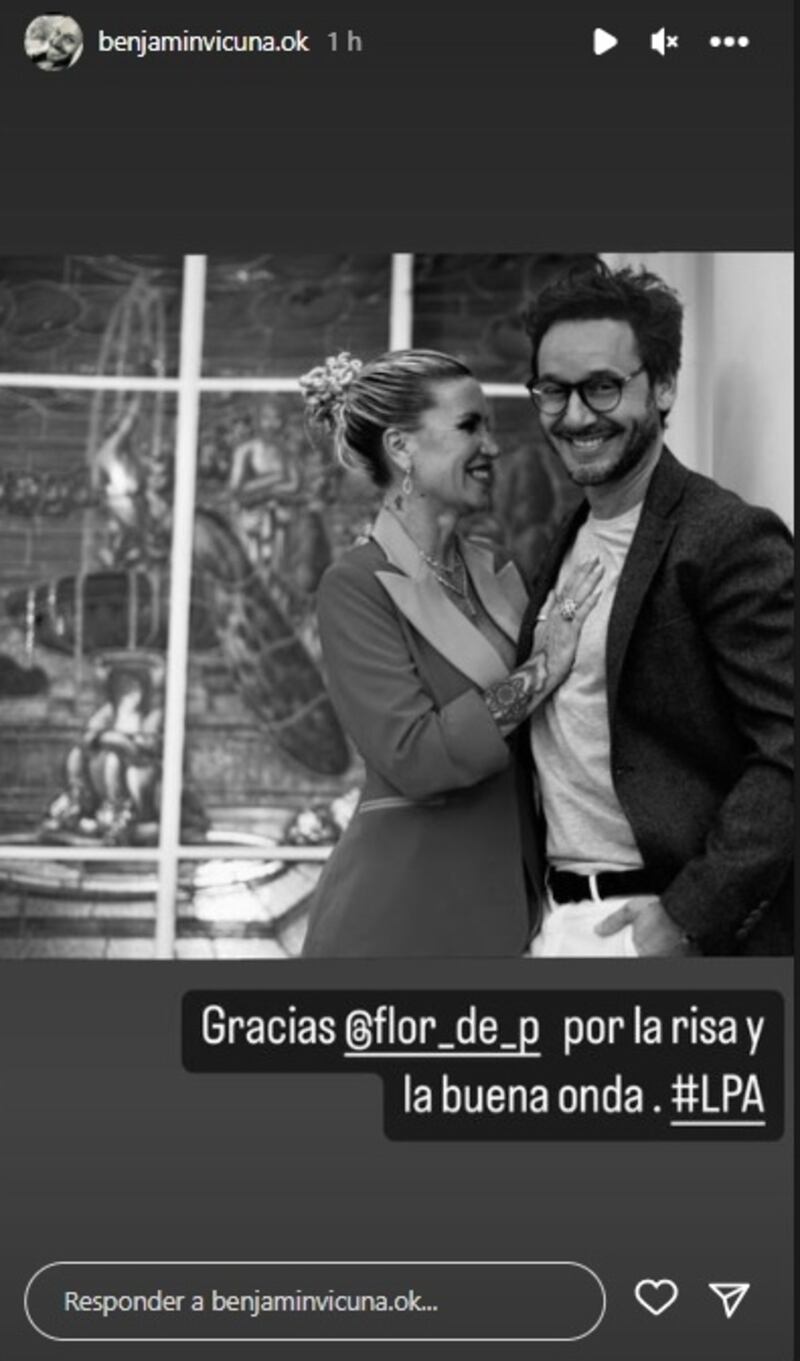 Benjamín Vicuña reconoció que tiene ganas de volver a enamorarse.