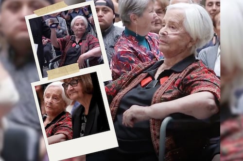 Así fue la emotiva ovación a Delfina Guzmán que marcó su reaparición en la Cineteca Nacional