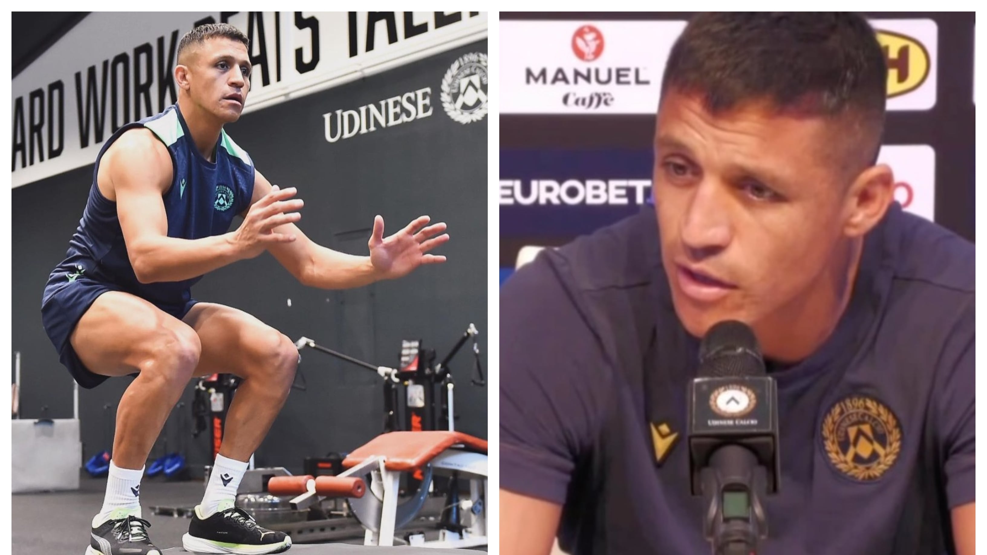 El delantero chileno podría volver a jugar a inicios de octubre en la Serie A.