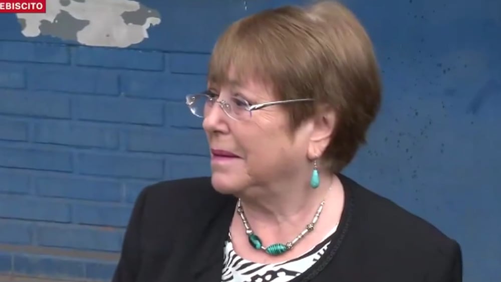 Michelle Bachelet | Captura: CNN