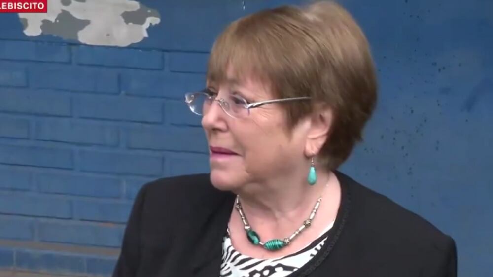 Michelle Bachelet | Captura: CNN