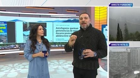 Los animadores de "Mucho Gusto" iniciaron el programa recordando la salida de Diana Bolocco del matinal.
