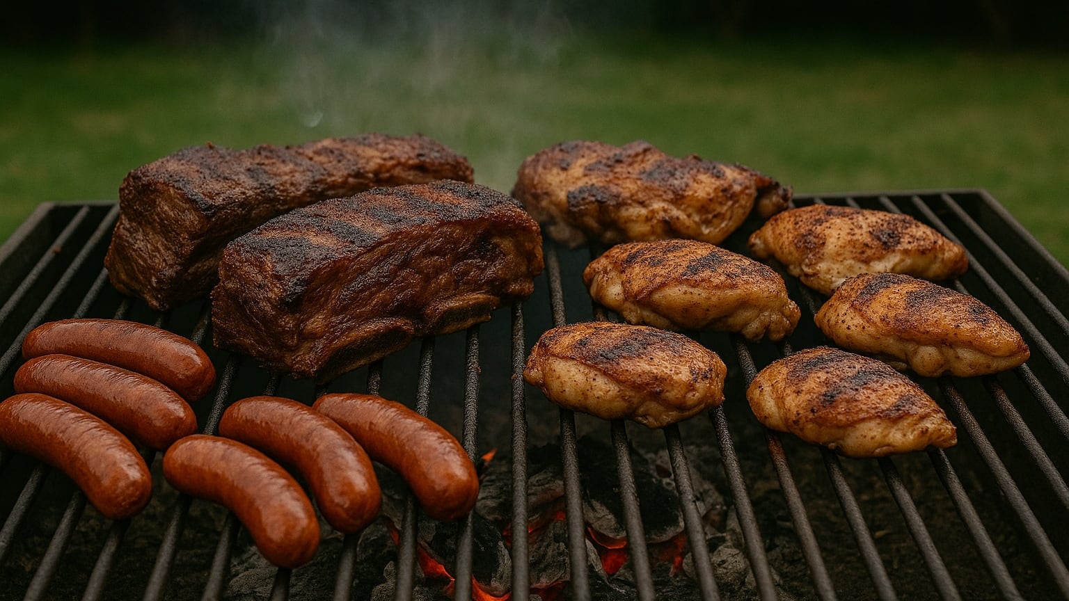 Carne a la parrilla