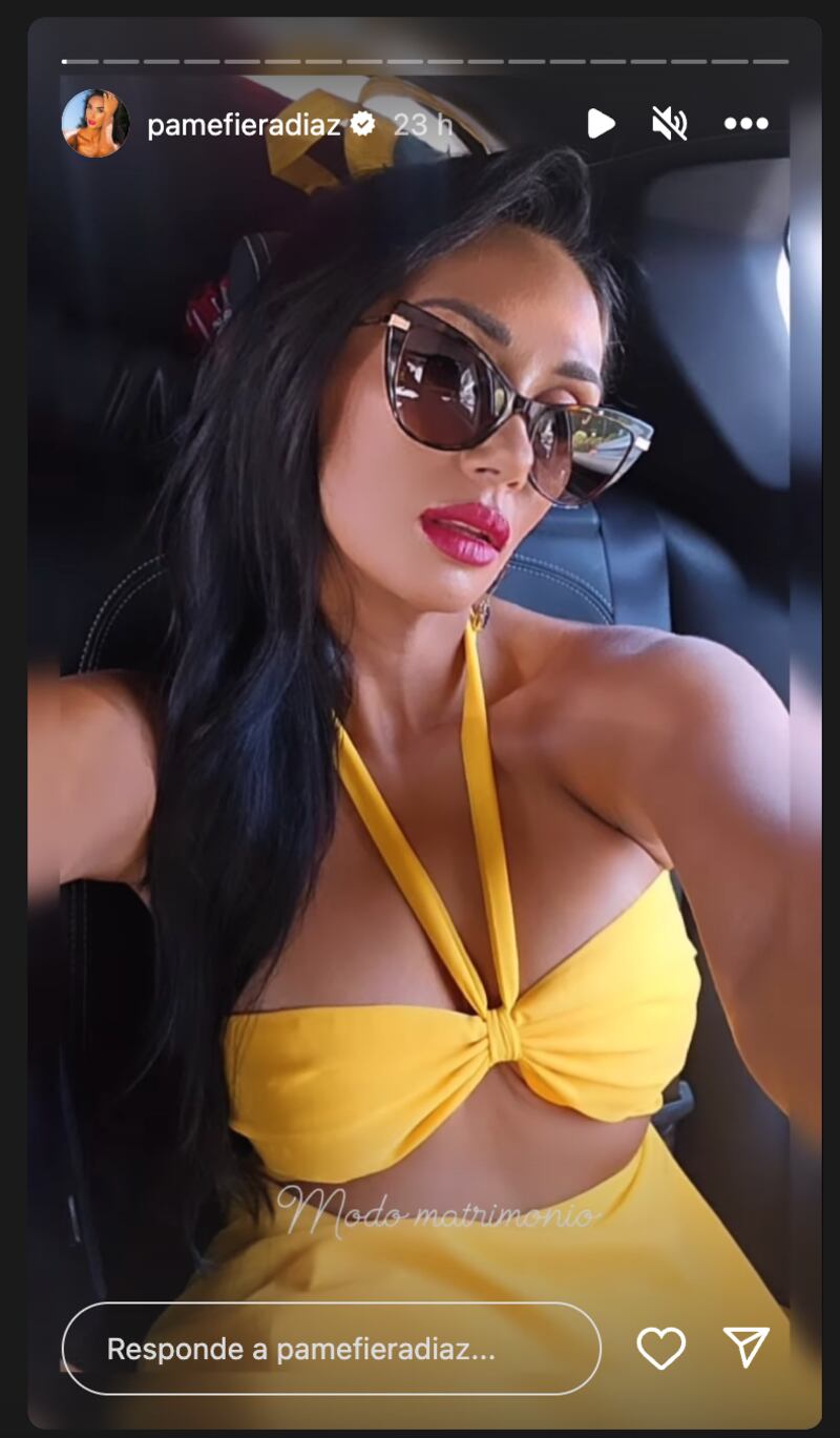 Historias de Pamela Díaz | Fuente: Instagram