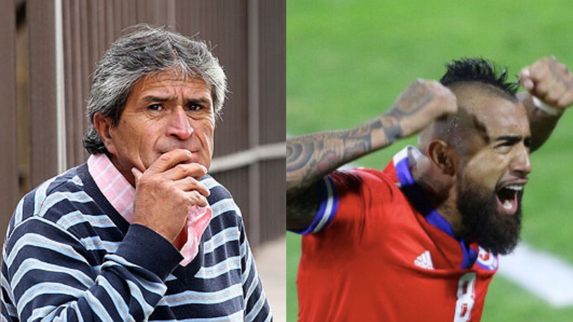 Erasmo Vidal y Arturo Vidal | Fuente: Google