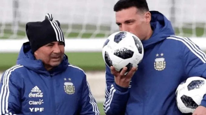 Sampaoli y Scaloni