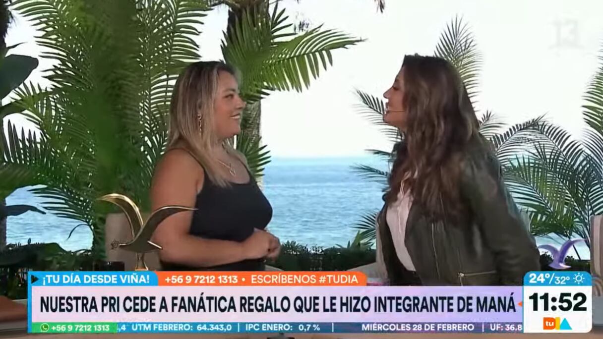 Priscilla Vargas y fanática de Maná | Tu Día