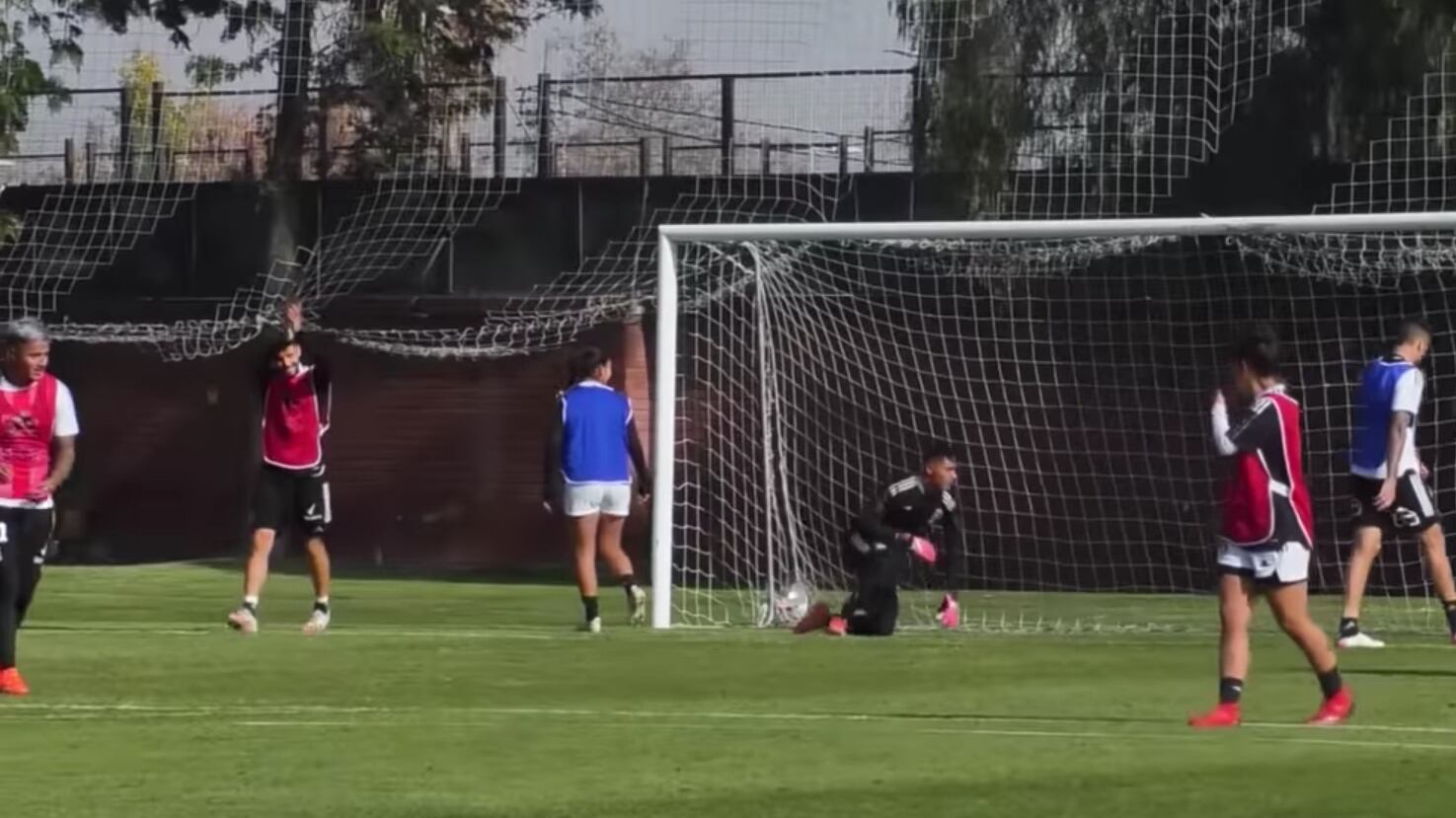 Blandi brilló en el entrenamiento mixto