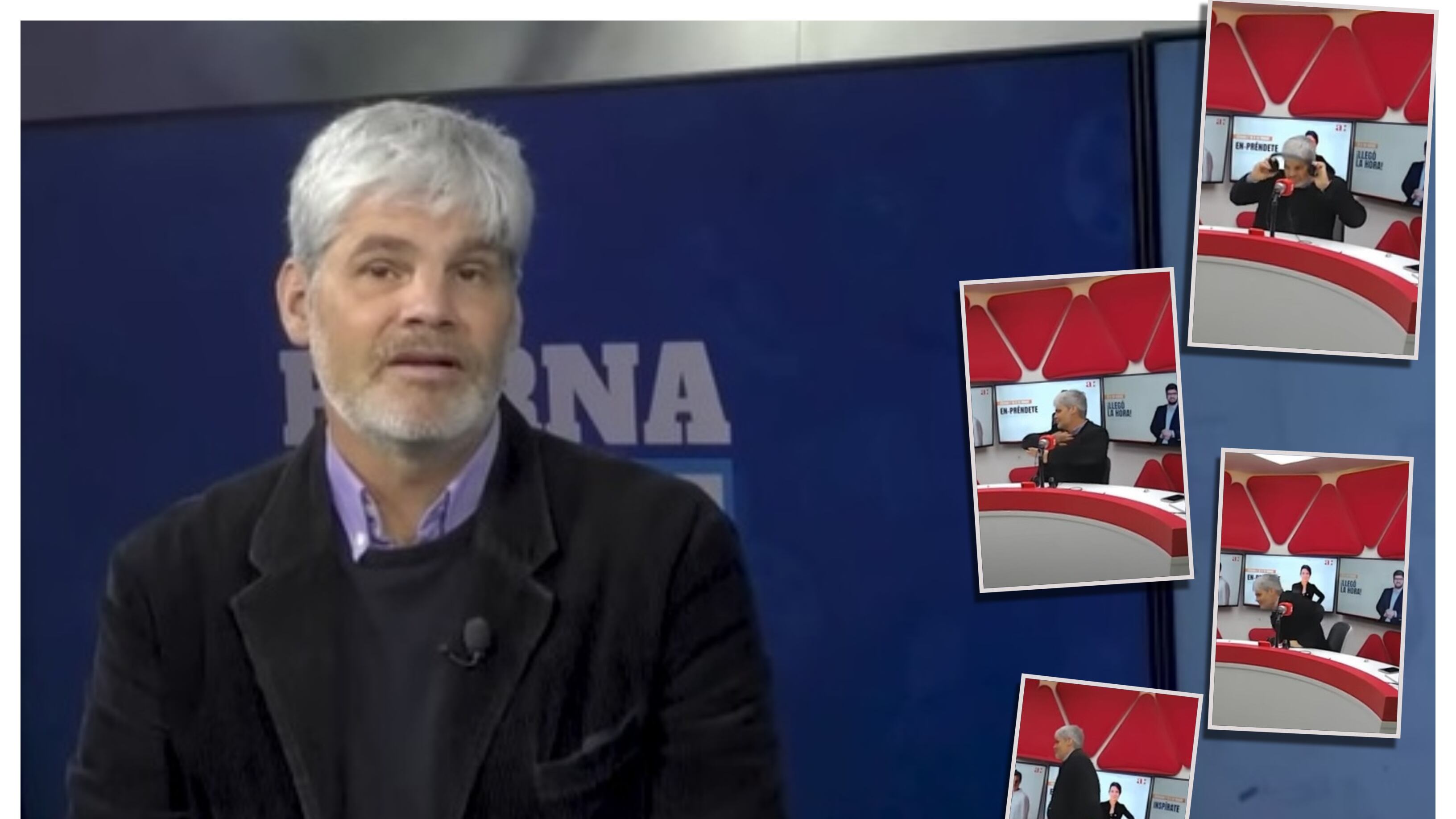 El periodista se indignó con la explicación del ayudante técnico de la U, quien aseguró que los azules jugaron un buen partido ante Cobresal.