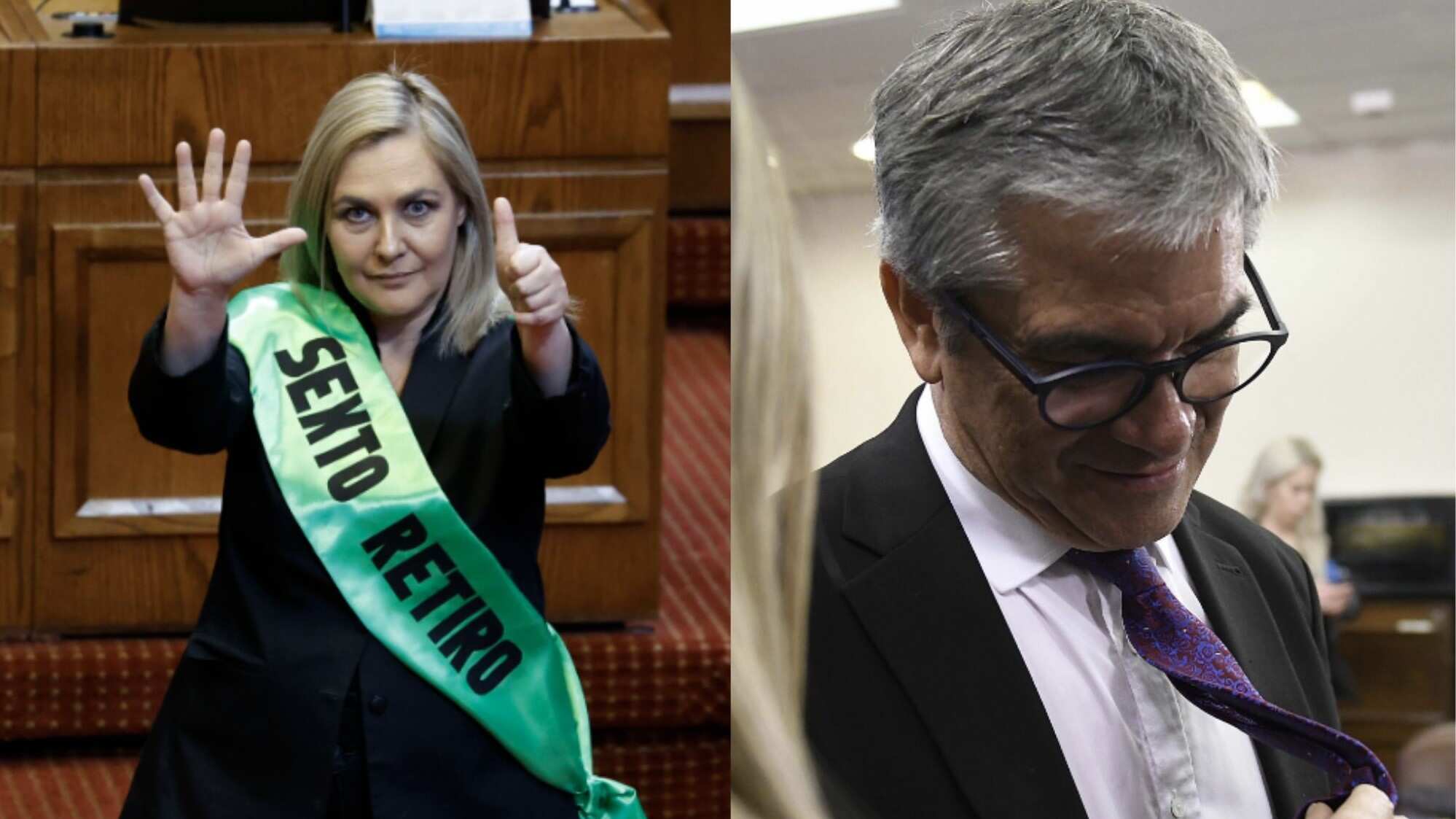 Pamela Jiles y Mario Marcel | ATON