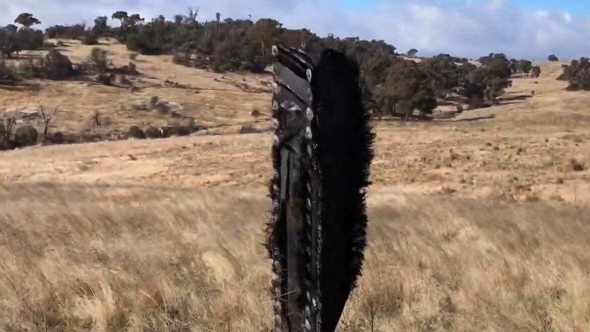 El objeto encontrado en Australia