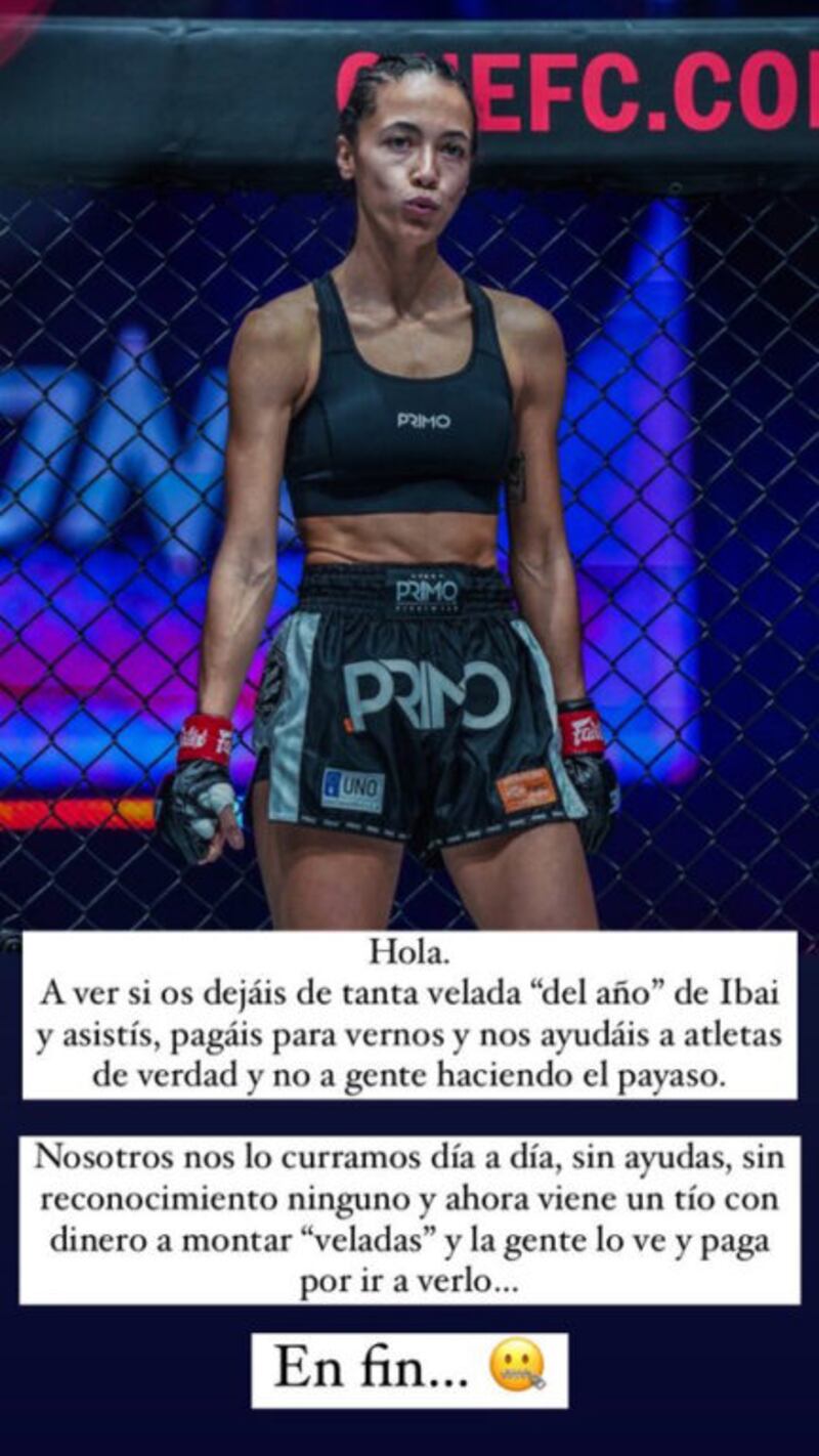 Luchadora profesional arremetió contra Ibai y “La velada del Año III”