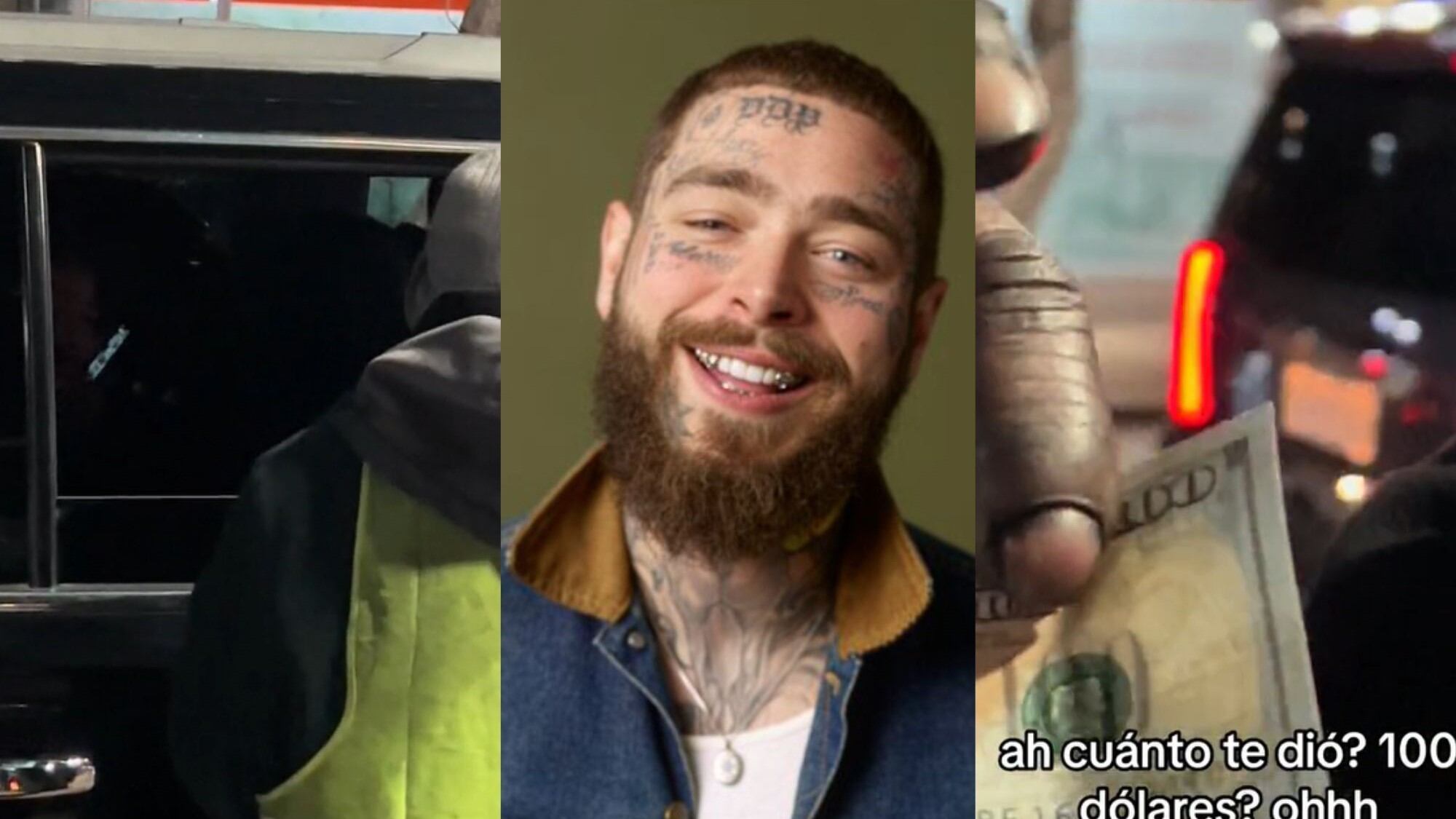 Post Malone en Chile | Captura: @pamoritasale