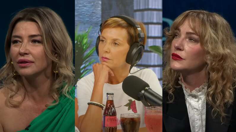 Pancha Merino, Fran García-Huidobro y Cata Pulido | Captura: Primer Plano y Di la verdad Rosa