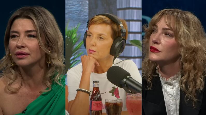 Pancha Merino, Fran García-Huidobro y Cata Pulido | Captura: Primer Plano y Di la verdad Rosa