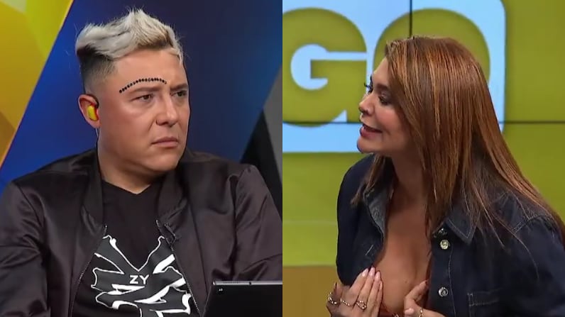 Sergio Rojas y Antonella Ríos | Captura: Que te lo digo