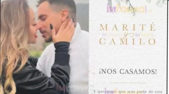 Lo que en un comienzo fue desmentido por Marité Matus, tras la noticia que reveló Sergio Rojas, finalmente se confirmó que el próximo 13 de enero se casa con Camilo Huerta, en un exclusivo centro de eventos de Chicureo. Tal como lo adelantó el periodista farandulero en su live de Instagram Que te lo digo, en el mes de septiembre.
Ahora, con la confirmación de los propios novios, se revelaron nuevos detalles de la romántica y cuantiosa celebración que, según contaron, costaría varios millones de pesos.