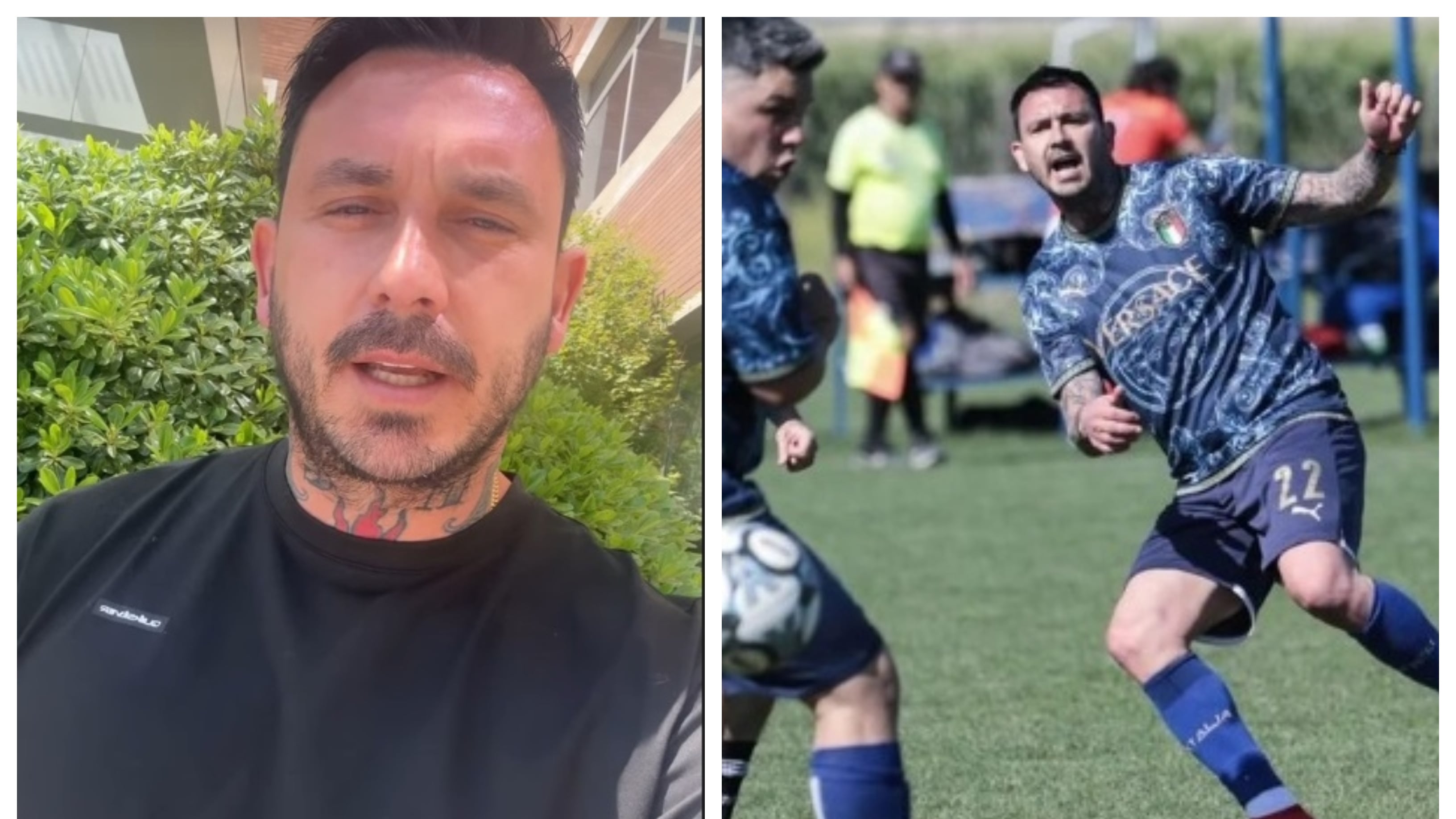 El exfutbolista sufrió la rotura del tendón de Aquiles, y por este motivo deberá ser intervenido quirúrgicamente esta tarde.