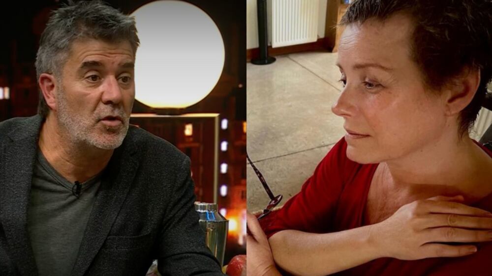 Juan Carlos "Pollo" Valdivia y Claudia Conserva | Captura: CHV e Instagram